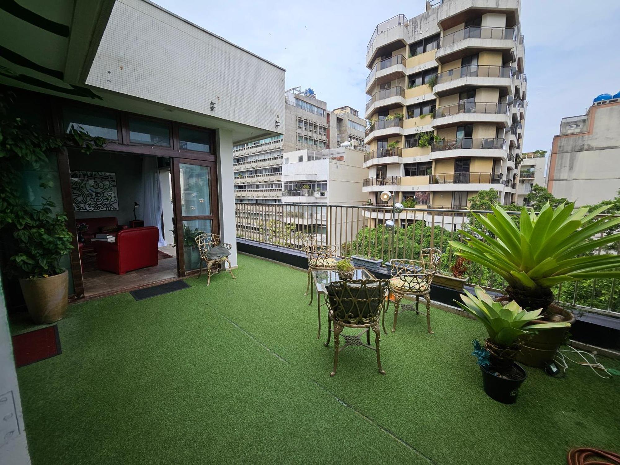 Charmosa Cobertura Em Ipanema Na Quadra Da Praia De Quarto, Sala, Terraco E Sauna Rio de Janeiro Eksteriør bilde